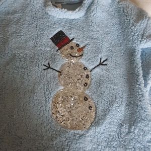 Snowman long sleeve shirt